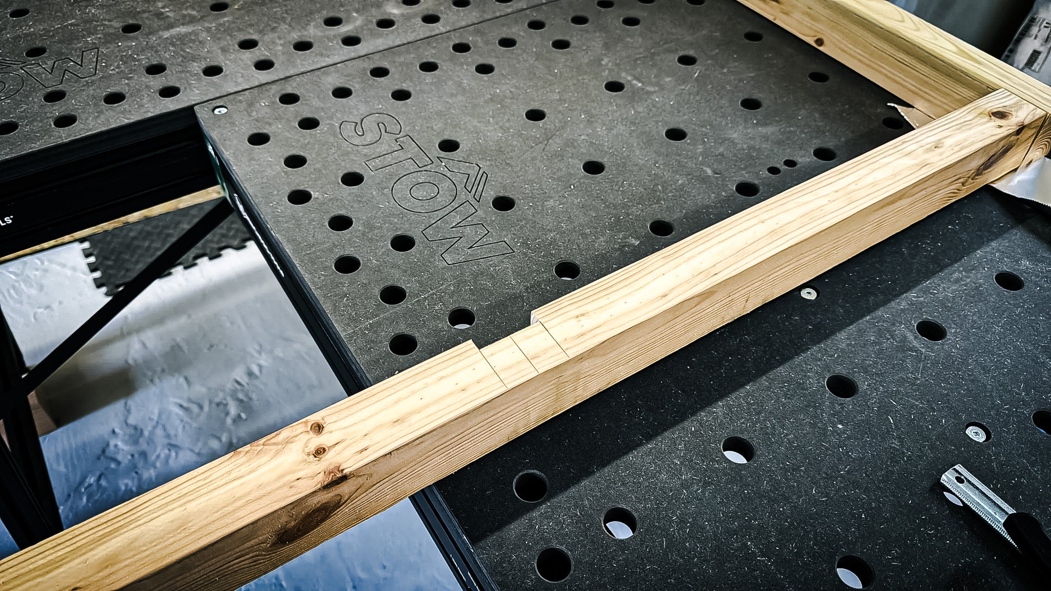 Stow BenchDogs Custom Framing